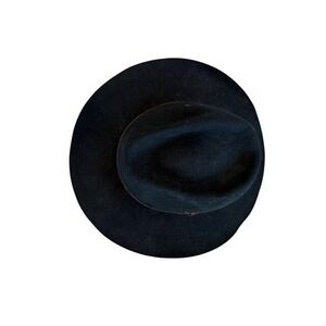Dorfman Pacific Black Wool Felt Cowboy Hat XLarge Outdoor Rancher Style WPL 4384
